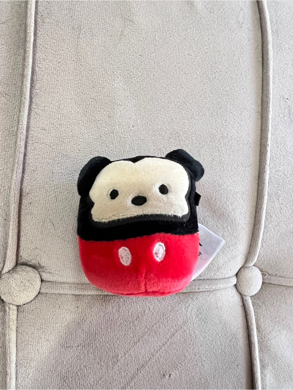 Disney Kellytoy Mini Mickey Mouse Squismallow